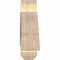 Ekena Millwork Bellingham Rough Sawn Timber Gable Bracket, Douglas Fir, 72"W x 12"H x 4"D x 6"F, 4/12 Pitch GBW072X12X0406BEL00RDF - alternate 4